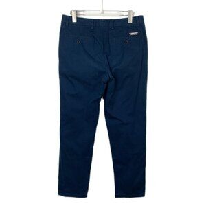 BURBERRY London Navy Blue Cotton Chino Pants Size 48S